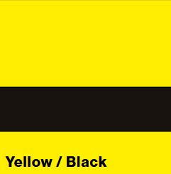 Yellow/Black FLEXICOLOR .020IN - Rowmark FlexiColor